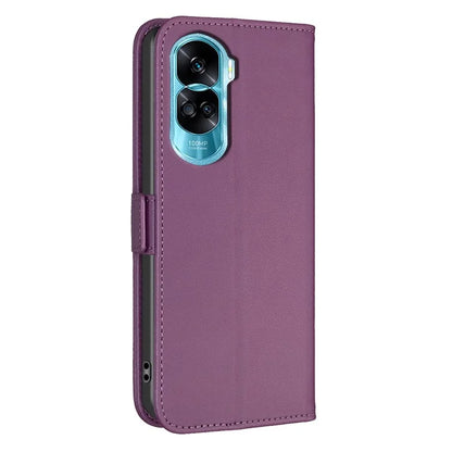 BINFEN COLOR BF31 For Honor 90 Lite 5G / X50i 5G Leather Case Flip Wallet Phone Cover
