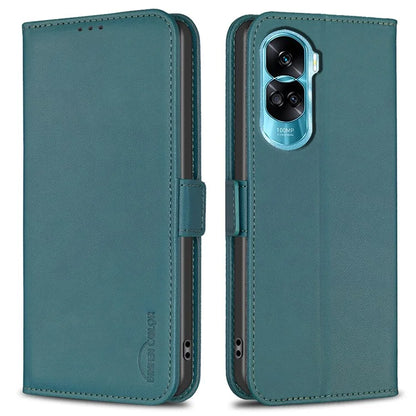 BINFEN COLOR BF31 For Honor 90 Lite 5G / X50i 5G Leather Case Flip Wallet Phone Cover