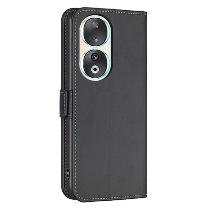 BINFEN COLOR BF31 For Honor 90 Case Wallet Stand Leather Flip Phone Cover