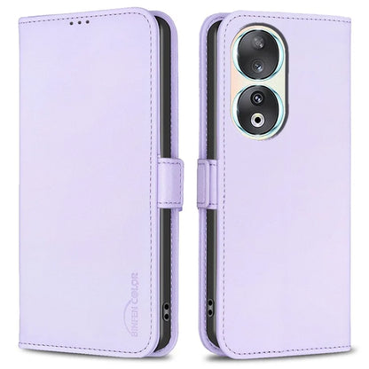 BINFEN COLOR BF31 For Honor 90 Case Wallet Stand Leather Flip Phone Cover
