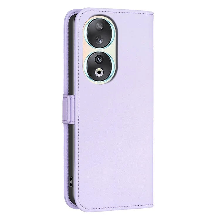 BINFEN COLOR BF31 For Honor 90 Case Wallet Stand Leather Flip Phone Cover