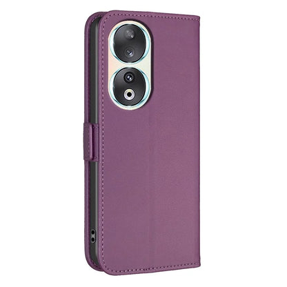 BINFEN COLOR BF31 For Honor 90 Case Wallet Stand Leather Flip Phone Cover
