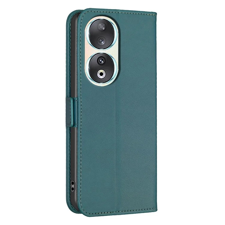 BINFEN COLOR BF31 For Honor 90 Case Wallet Stand Leather Flip Phone Cover