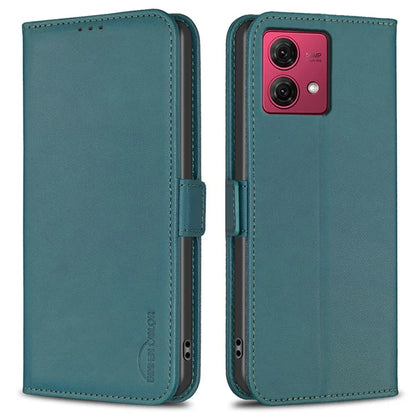 BINFEN COLOR BF31 For Motorola Moto G84 5G Wallet Phone Case Folio Flip Leather Cover