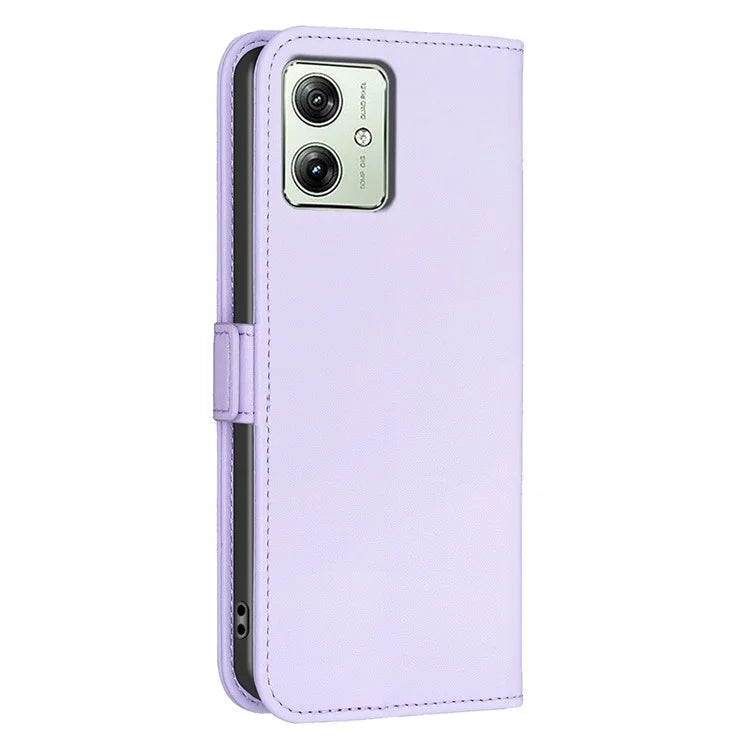 BINFEN COLOR BF31 For Motorola Moto G54 5G / G14 4G Case Wallet PU Leather Phone Cover