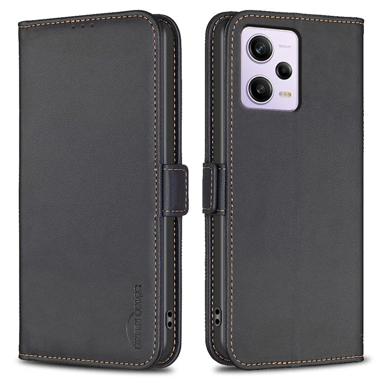 BINFEN COLOR BF31 For Xiaomi Redmi Note 12 Pro 5G / 12 Pro Speed 5G / Poco X5 Pro 5G Leather Case Phone Wallet
