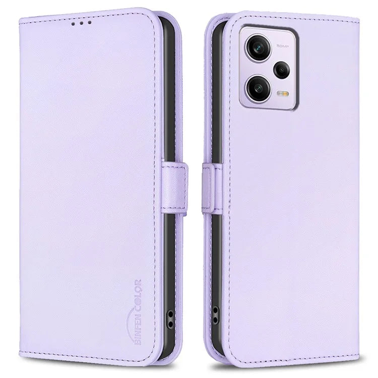 BINFEN COLOR BF31 For Xiaomi Redmi Note 12 Pro 5G / 12 Pro Speed 5G / Poco X5 Pro 5G Leather Case Phone Wallet