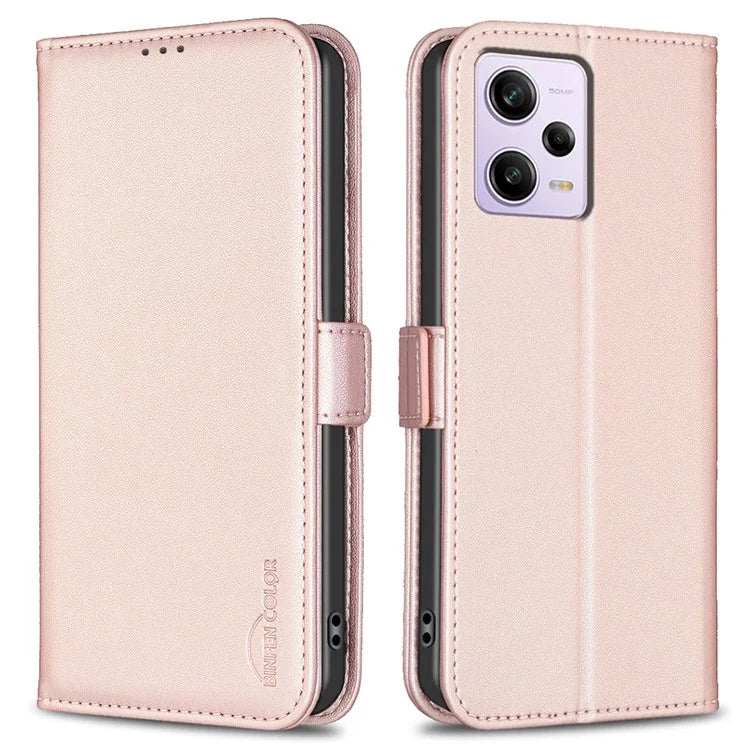 BINFEN COLOR BF31 For Xiaomi Redmi Note 12 Pro 5G / 12 Pro Speed 5G / Poco X5 Pro 5G Leather Case Phone Wallet