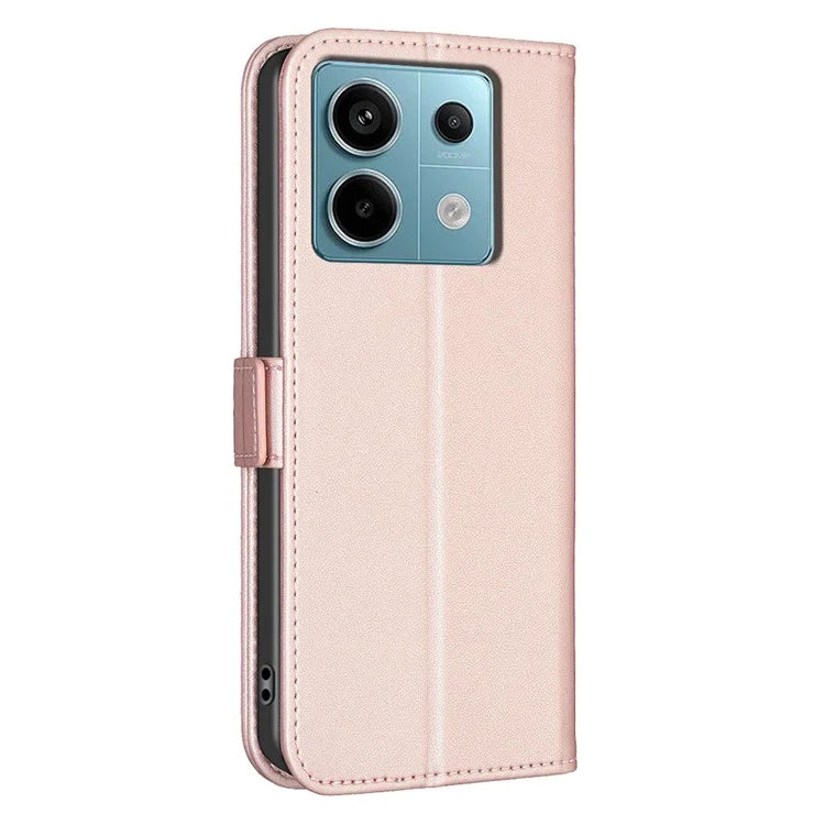BINFEN COLOR BF31 For Xiaomi Redmi Note 13 Pro 5G / Poco X6 5G Leather Case Phone Wallet Cover