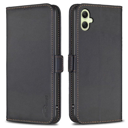 BINFEN COLOR BF31 For Samsung Galaxy A05 4G Case Stand Leather Anti-fall Wallet Phone Cover