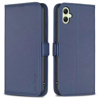 BINFEN COLOR BF31 For Samsung Galaxy A05 4G Case Stand Leather Anti-fall Wallet Phone Cover