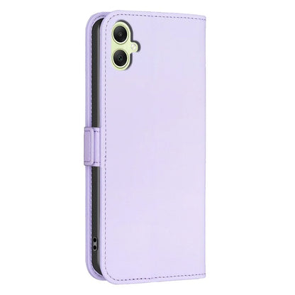 BINFEN COLOR BF31 For Samsung Galaxy A05 4G Case Stand Leather Anti-fall Wallet Phone Cover