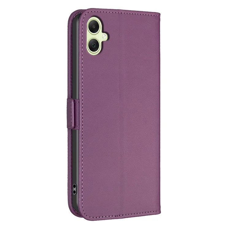 BINFEN COLOR BF31 For Samsung Galaxy A05 4G Case Stand Leather Anti-fall Wallet Phone Cover