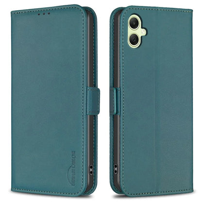BINFEN COLOR BF31 For Samsung Galaxy A05 4G Case Stand Leather Anti-fall Wallet Phone Cover