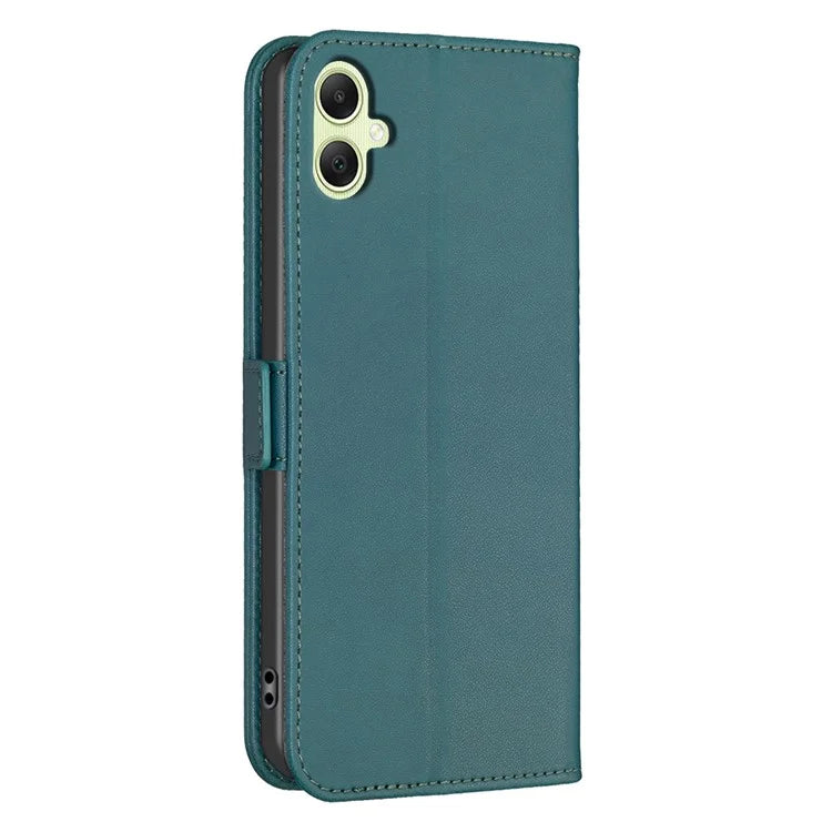BINFEN COLOR BF31 For Samsung Galaxy A05 4G Case Stand Leather Anti-fall Wallet Phone Cover