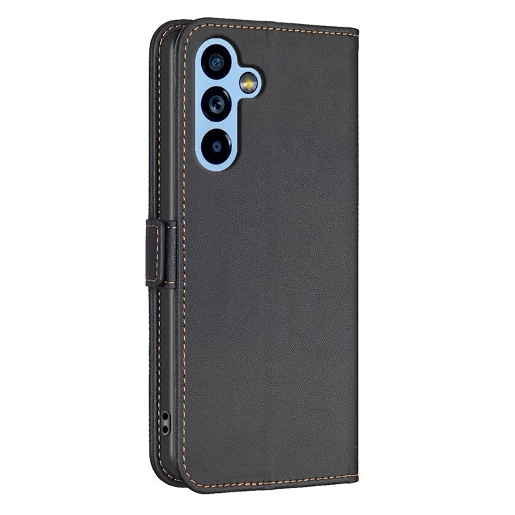 BINFEN COLOR BF31 For Samsung Galaxy A34 5G Magnetic Case Card Holder Phone Leather Cover