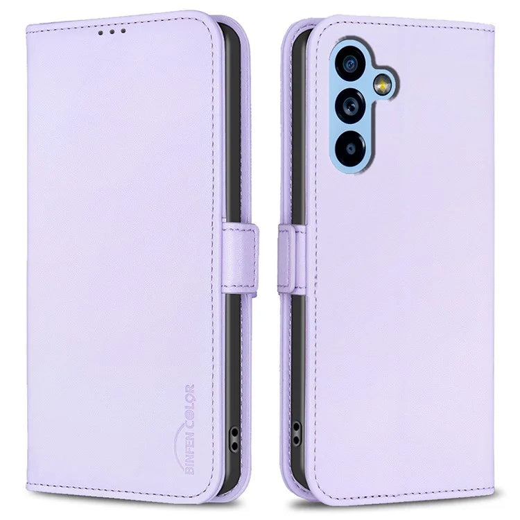 BINFEN COLOR BF31 For Samsung Galaxy A54 5G Phone Case Wallet Stand Leather Cover