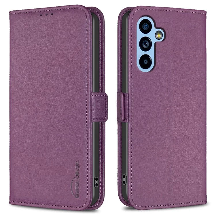 BINFEN COLOR BF31 For Samsung Galaxy A54 5G Phone Case Wallet Stand Leather Cover