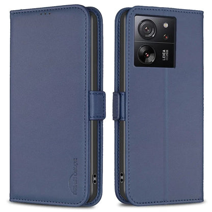 BINFEN COLOR BF31 For Xiaomi 13T / 13T Pro / Redmi K60 Ultra Case Wallet Phone Leather Cover