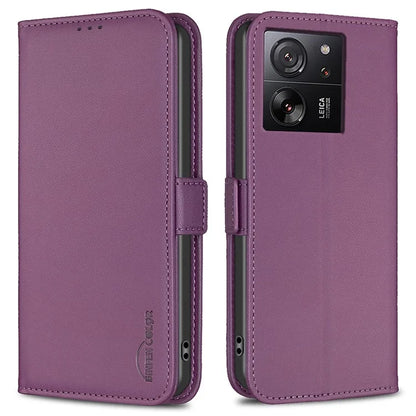 BINFEN COLOR BF31 For Xiaomi 13T / 13T Pro / Redmi K60 Ultra Case Wallet Phone Leather Cover