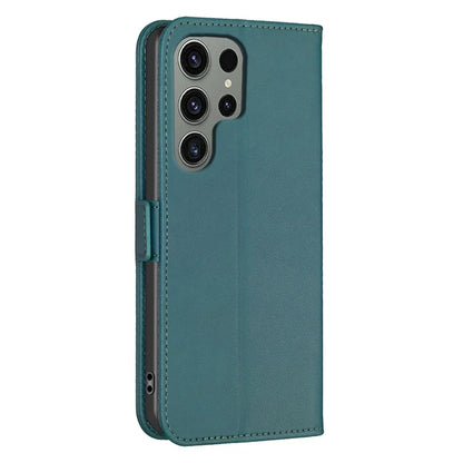 BINFEN COLOR BF31 For Samsung Galaxy S23 Ultra Case Wallet PU Leather Stand Cover