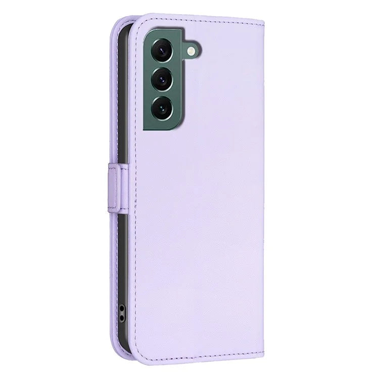 BINFEN COLOR BF31 For Samsung Galaxy S21 FE 5G Leather Case Wallet Phone Card Slots