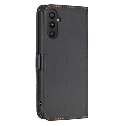 BINFEN COLOR BF31 For Samsung Galaxy A25 5G (Global) (161.0 x 76.5 x 8.3mm) Phone Leather Case Wallet Stand Cover