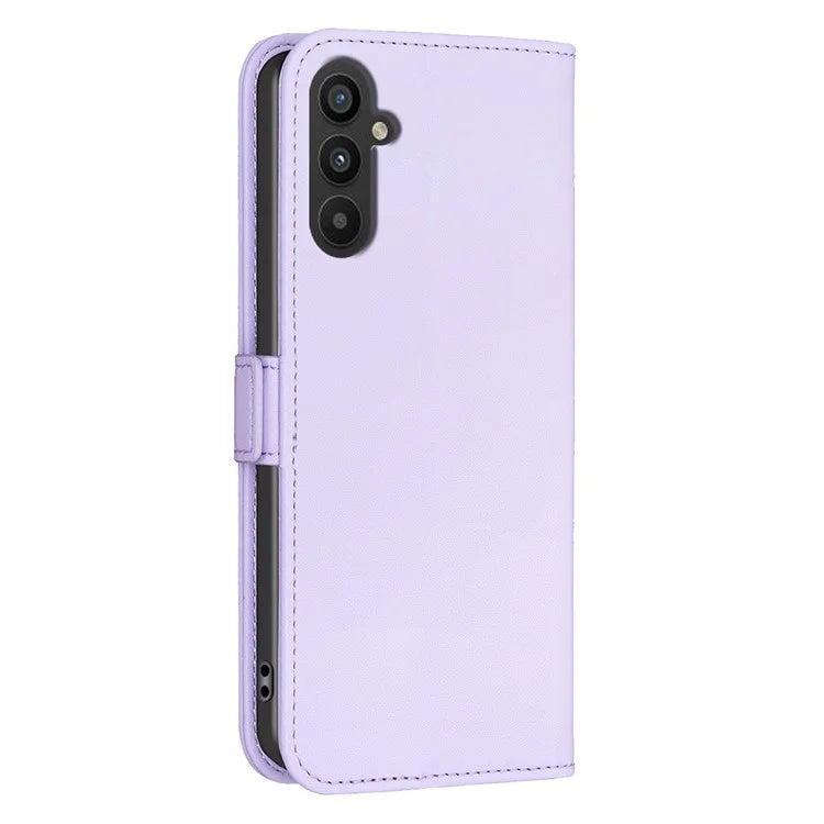 BINFEN COLOR BF31 For Samsung Galaxy A25 5G (Global) (161.0 x 76.5 x 8.3mm) Phone Leather Case Wallet Stand Cover