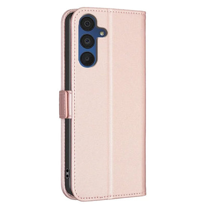 BINFEN COLOR BF31 For Samsung Galaxy A15 5G Leather Case Magnetic Clasp Wallet Phone Cover