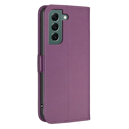 BINFEN COLOR BF31 For Samsung Galaxy S22+ 5G Stand Case Leather Wallet Phone Cover
