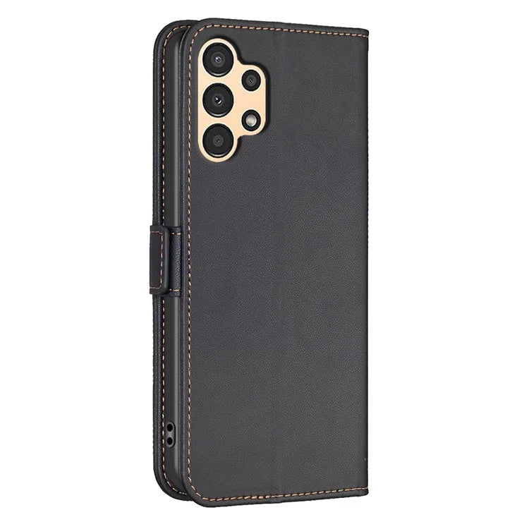 BINFEN COLOR BF31 For Samsung Galaxy A13 5G / A13 4G Magnetic Phone Case Leather Stand Card Slots Cover