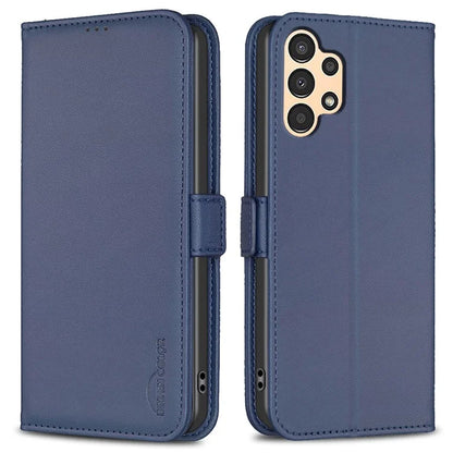 BINFEN COLOR BF31 For Samsung Galaxy A13 5G / A13 4G Magnetic Phone Case Leather Stand Card Slots Cover
