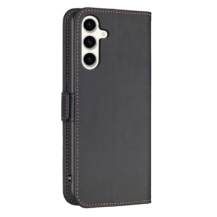 BINFEN COLOR BF31 For Samsung Galaxy S23 FE Case PU Leather Phone Wallet Cover with Magnetic Clasp