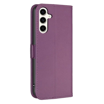 BINFEN COLOR BF31 For Samsung Galaxy S23 FE Case PU Leather Phone Wallet Cover with Magnetic Clasp