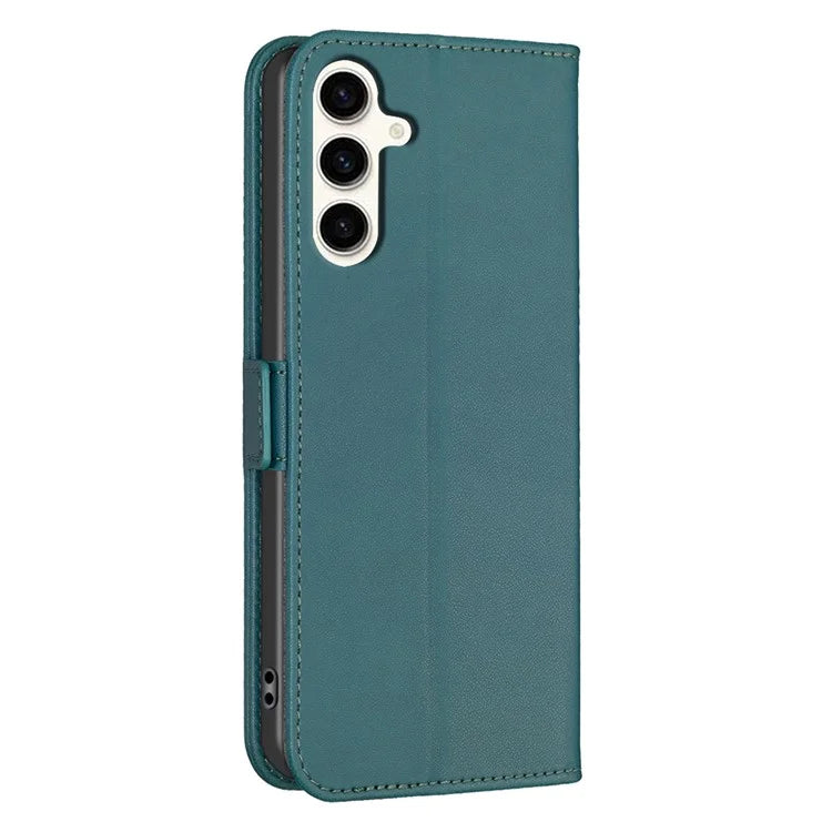 BINFEN COLOR BF31 For Samsung Galaxy S23 FE Case PU Leather Phone Wallet Cover with Magnetic Clasp