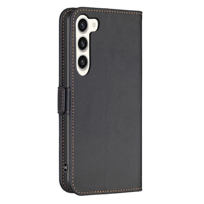 BINFEN COLOR BF31 For Samsung Galaxy S24+ Case PU Leather+TPU Stand Cover with Magnetic Clasp