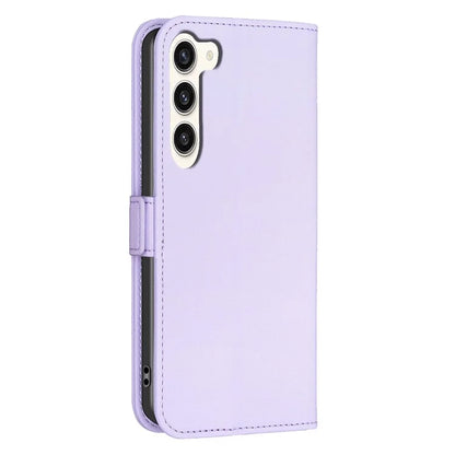 BINFEN COLOR BF31 For Samsung Galaxy S24+ Case PU Leather+TPU Stand Cover with Magnetic Clasp