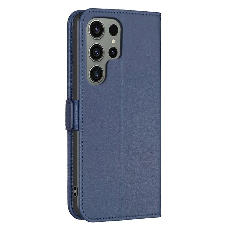 BINFEN COLOR BF31 For Samsung Galaxy S24 Ultra Case PU Leather Wallet Card Holder Protective Cover