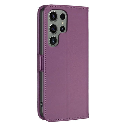 BINFEN COLOR BF31 For Samsung Galaxy S24 Ultra Case PU Leather Wallet Card Holder Protective Cover