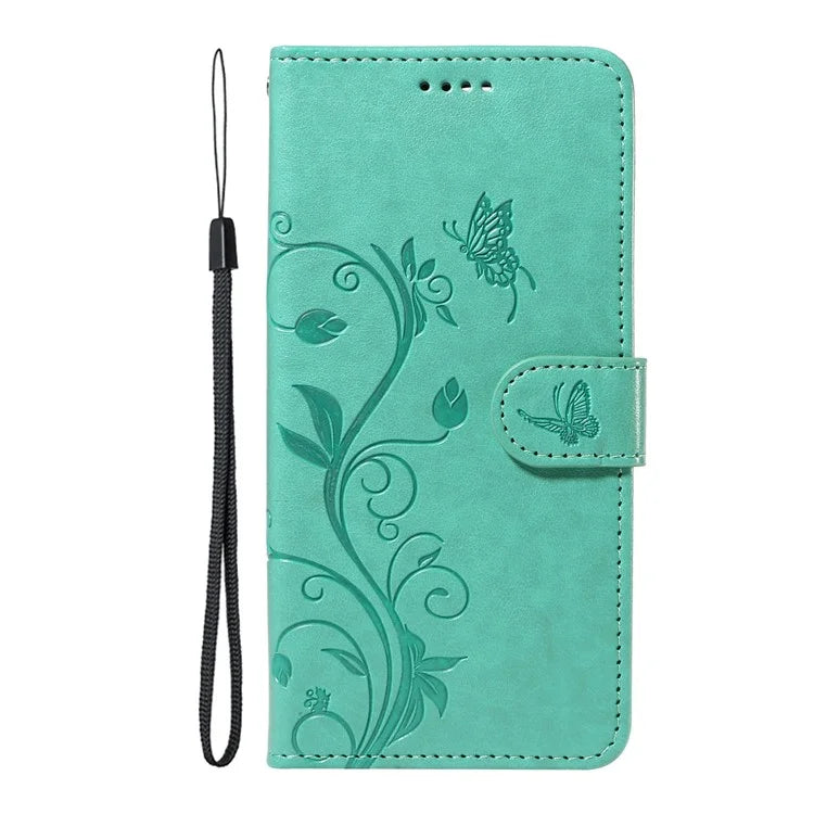 For Xiaomi Redmi Note 12 5G (China) / (India) / (Global) / Poco X5 5G Case Butterfly Flower Imprinted Phone Cover