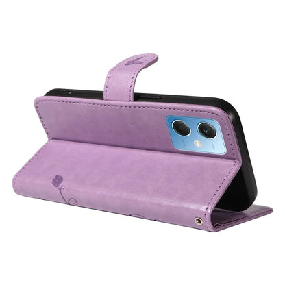 For Xiaomi Redmi Note 12 5G (China) / (India) / (Global) / Poco X5 5G Case Butterfly Flower Imprinted Phone Cover