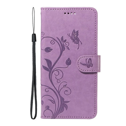 For Xiaomi Redmi Note 12 5G (China) / (India) / (Global) / Poco X5 5G Case Butterfly Flower Imprinted Phone Cover