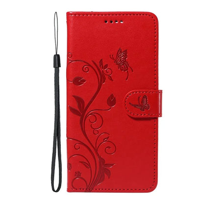 For Xiaomi Redmi Note 12 5G (China) / (India) / (Global) / Poco X5 5G Case Butterfly Flower Imprinted Phone Cover