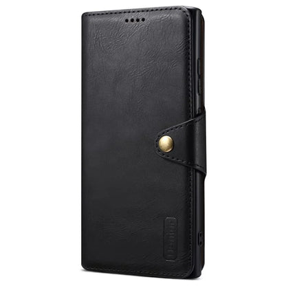 DENIOR For Samsung Galaxy S24 Ultra Case Cowhide Texture Leather Wallet Cover