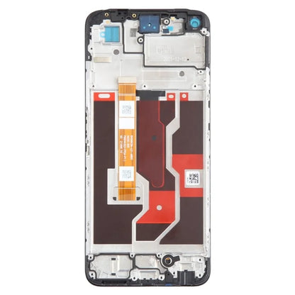 For Oppo A76 Grade B LCD Screen and Digitizer Assembly + Frame Replacement Part (without Logo)