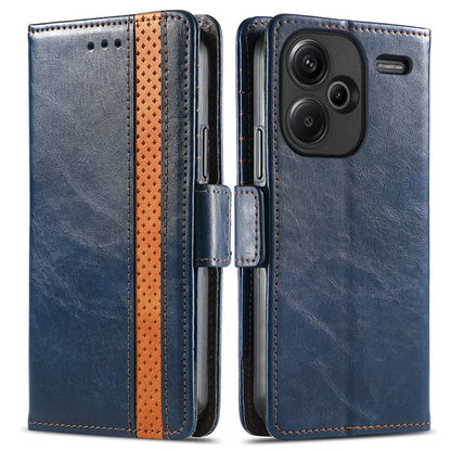 CASENEO 002 Series For Xiaomi Redmi Note 13 Pro+ 5G Case Wallet Stand Flip Phone Cover RFID Blocking