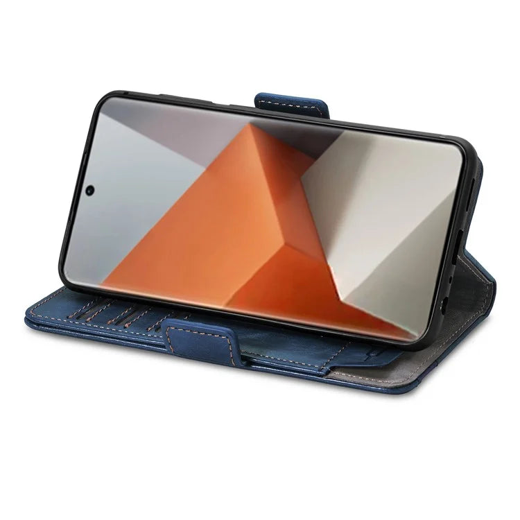 CASENEO 002 Series For Xiaomi Redmi Note 13 Pro+ 5G Case Wallet Stand Flip Phone Cover RFID Blocking