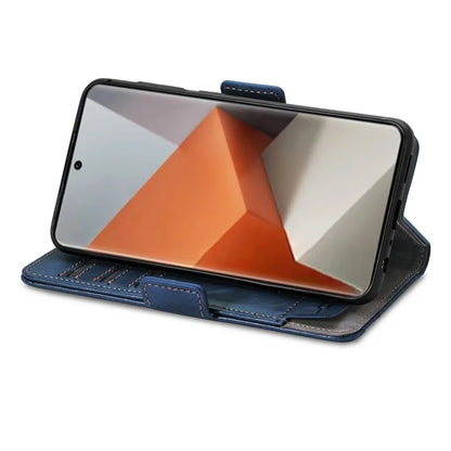 CASENEO 002 Series For Xiaomi Redmi Note 13 Pro+ 5G Case Wallet Stand Flip Phone Cover RFID Blocking