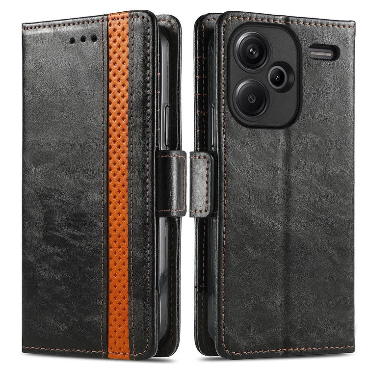 CASENEO 002 Series For Xiaomi Redmi Note 13 Pro+ 5G Case Wallet Stand Flip Phone Cover RFID Blocking