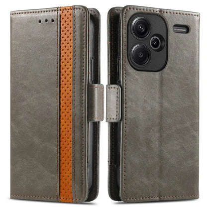 CASENEO 002 Series For Xiaomi Redmi Note 13 Pro+ 5G Case Wallet Stand Flip Phone Cover RFID Blocking